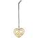 Rosendahl Weaved Heart Gilded Juletræspynt 6.5cm