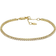 Fossil Ellis Pavé Glitz Tennis Chain Bracelet - Gold/Transparent