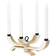 Design House Stockholm Nordic Light White Ljusstake 13cm