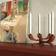 Design House Stockholm Nordic Light Accent Red Fyrfadsstage 13cm