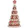 Three Kings Gingerbread Candy Tree ‎Multicolour Decoration 26cm