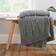 Bianca Cosy Soft Cable Knit Filz Grau (170x130cm)