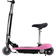 vidaXL Patinete Eléctrico Con Asiento Rosa 120 W