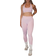 Gtech Performance Seamless Scrunch Tights - Pink
