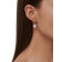 Julie Sandlau Afrodite Earrings - Gold/Pearls/Transparent