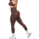Gtech Valiant Seamless Contour Scrunch Tights - Brown