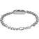 Diesel Bracelet STEEL DX1469040 Acier inoxydable, Émail Argenté