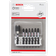 Bosch Jeu d'embouts de tournevis Impact Control 7 pièces PH2 PH2 PZ2 T15 T20 T20 T25,T30 50 mm