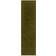 Dunelm Boston Olive Green 60x230cm