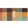 Acne Studios Mohair Checked Scarf - Chestnut brown/yellow/green