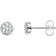 Thomas Sabo Ear studs sparkling circles - Silver/Transparent