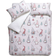 Catherine Lansfield Festive Gnomes Duvet Cover Pink (200x135cm)