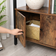 Vasagle 353787981 Brown/Black Bogreol 154.5cm