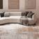 Debenhams Modern Contemporary Abstract Large Beige 190.0x280.0cm