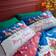 Catherine Lansfield Christmas Santa's Workshop Duvet Cover Multicolour (200x200cm)