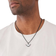 Emporio Armani Pendant Necklaces - Silver/Black