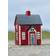 Ib Laursen Visby Blue/Red Julpynt 17.5cm