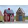 Ib Laursen Visby Blue/Red Julpynt 17.5cm