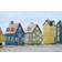 Ib Laursen Nyhavn Blue/Yellow Julepynt 20.5cm