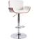 vidaXL 287376 White/Dark Brown Barstol