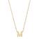 Kendra Scott Letter Pendant Necklace - Gold