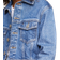 Tommy Hilfiger Girl's Oversized Denim Trucker Jacket - Midsaltpepper