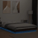 vidaXL Led Sengeramme 160x212cm