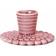 Dottir Pipanella Bubble Lines Dusty Rose Fyrfadsstage 4.5cm
