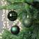 Decoris 20215 Green Christmas Tree Ornament 6cm 10pcs