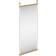 Woud Suspended White Pigmented Oak Wall Mirror 50x114cm