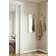 Woud Suspended White Pigmented Oak Wall Mirror 50x114cm