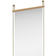 Woud Suspended White Pigmented Oak Wall Mirror 50x114cm
