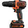 Black & Decker Atornillador BDCHD18KB