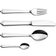 Georg Jensen Pyramid Cutlery Set 4pcs