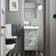 IKEA Lettan Silver Väggspegel 40x95cm