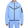 Nike Felpa con cappuccio e zip a tutta lunghezza - Blu