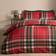 OHS Traditional Christmas Duvet Cover Red, Green (200x200cm)