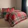 OHS Traditional Christmas Duvet Cover Green, Red (200x200cm)