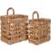 House Nordic Cala Nature Kurv 30cm 2stk