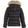 Tommy Hilfiger Girl's Faux Fur Hood Down Puffer Jacket - Black (KG0KG07399BDS)