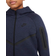 Nike Big Kid's Sportswear Tech Fleece Zip Up Hoodie Extended Size - Obsidian Heather/Obsidian Heather/Black/Black (HV6166-473)