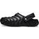 Crocs Classic Lined Overpuff Clog - Black