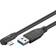 Goobay 3.0 USB A - Angled USB C M-M 1.5m