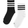 Kid's BTS Socks 3-pack - White/White/Black (JG3998)