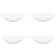 Rosendahl Grand Cru Dyb tallerken 25cm 4stk