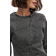 NA-KD Asymmetric Denim Shirt - Grey