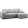 Honeypot Cimiano Grey Sofa 239cm 4 Seater