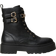 Twinset Oval T Clasp Combat Boots - Black