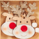 Reindeer Multicolour Decoration 13cm 8pcs