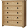 Home Discount Corona Natural Chest of Drawer 80x90cm